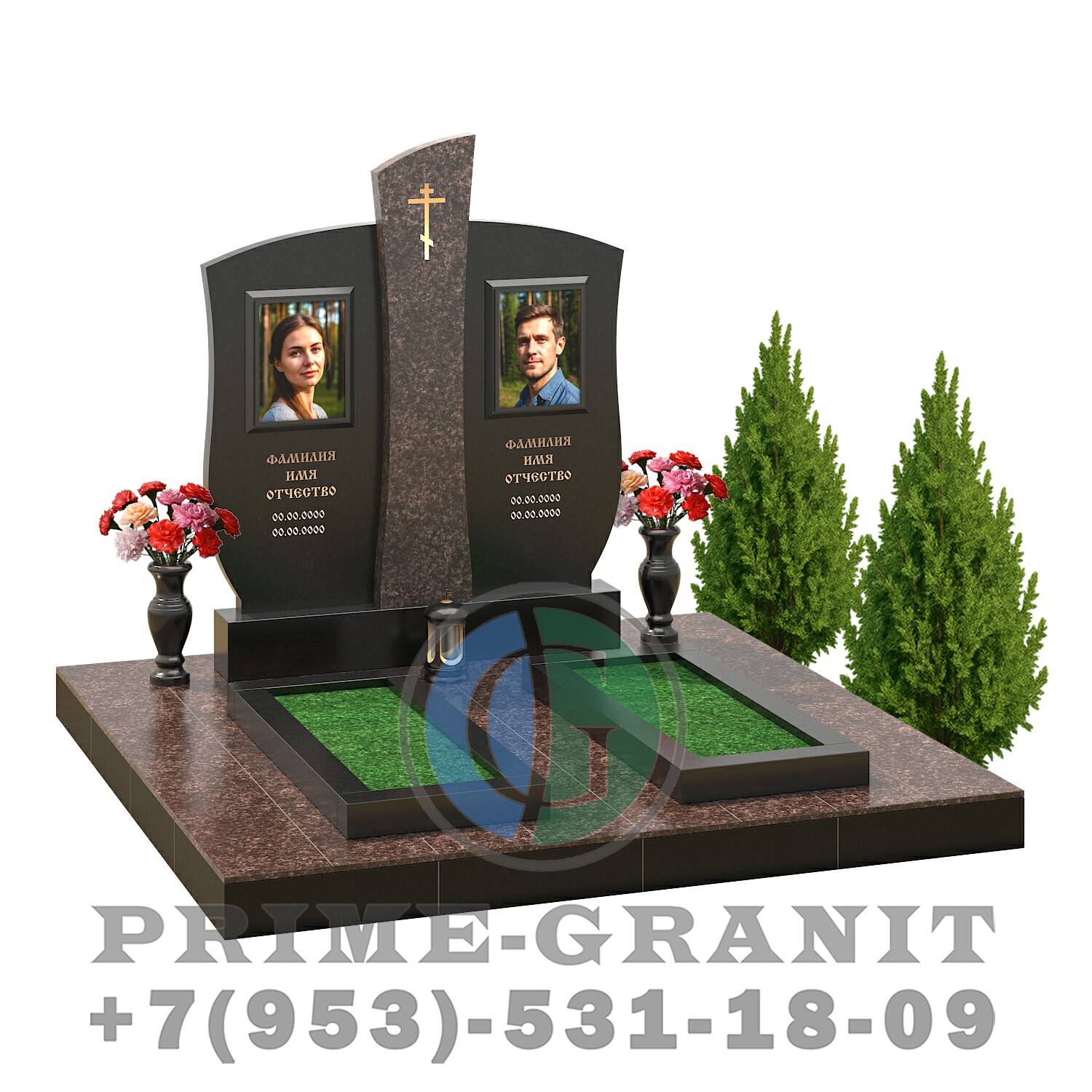 Памятник комбинированный №56 — изображение 3