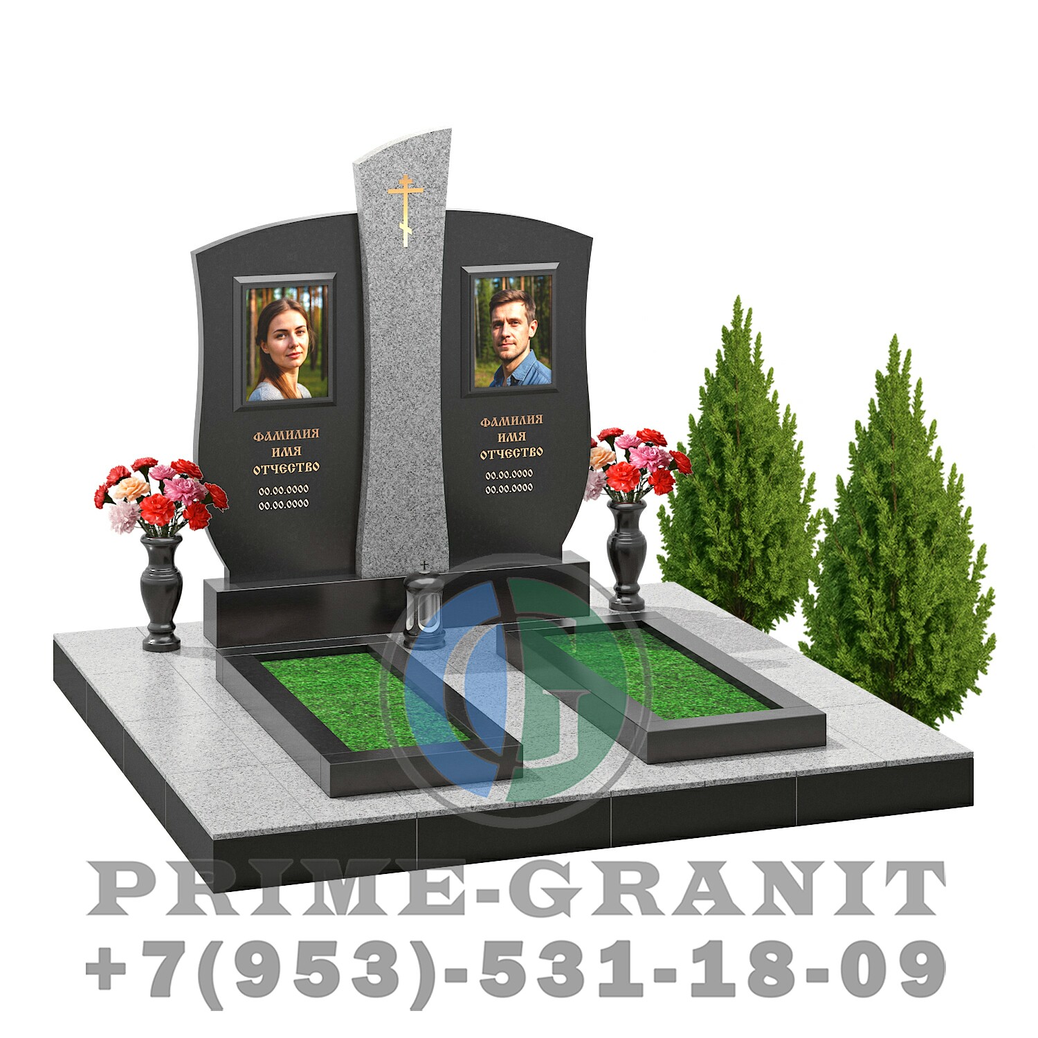 Памятник комбинированный №56 — изображение 2