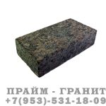 Брусчатка из гранита Термообработанная 100x200x50 Дымовский Пиленая