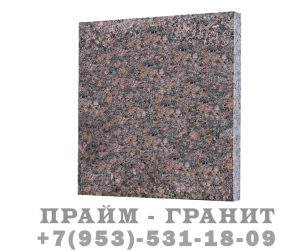 Гранитная плита мощения Термообработанная 600x400x80 Дымовский